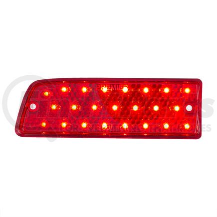 CTL6402LED-L by UNITED PACIFIC - Tail Light Lens - 23 LED, Driver Side, for 1964 Chevy Chevelle