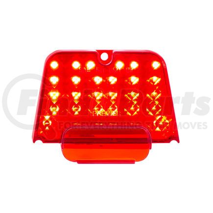 CTL6264LED by UNITED PACIFIC - Tail Light Lens - 26 LED - Red, for 1962-1964 Chevy Nova