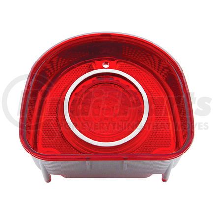 CTL6802LED by UNITED PACIFIC - Tail Light - 40 LED, with 1 Center Stainless Steel Trim, for 1968 Chevy Bel-Air, Biscayne