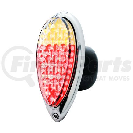 F383905 by UNITED PACIFIC - Tail Light - 37 LED, with Stainless Steel Bezel, for 1938-1939 Ford Car