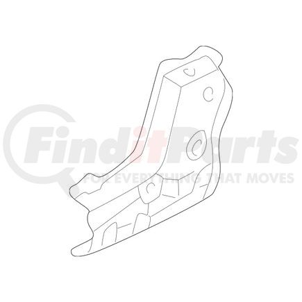 NC10701AXA by MAZDA - Quarter Panel Reinforcement - RH, Lower, Corner Reinforced