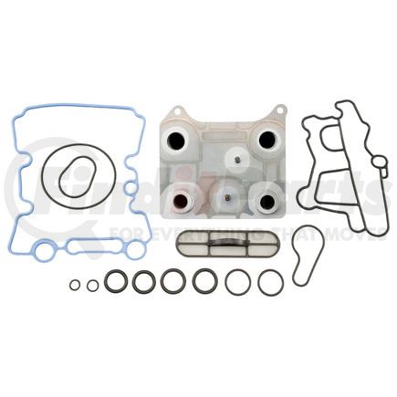 AP63451 by ALLIANT POWER - New Oil Cooler Kit, Ford 6.0L