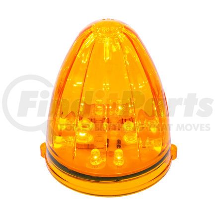 38313 by UNITED PACIFIC - Truck Cab Light - 19 LED, Watermelon Grakon 1000, Amber LED/Lens