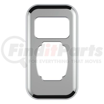 41709 by UNITED PACIFIC - Dash Switch Cover - Dimmer Switch Trim, for 2006+ Peterbilt