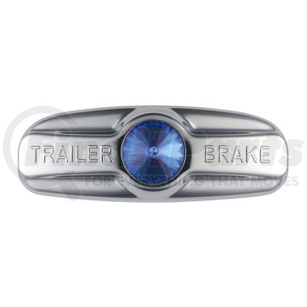 41992 by UNITED PACIFIC - Trailer Air Brake Hand Brake Cover - With Blue Diamond, for Freightliner