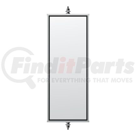 60007 by UNITED PACIFIC - Door Mirror - "West Coast", Stainless