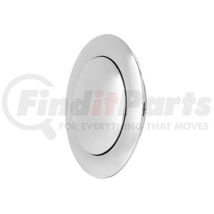 88306 by UNITED PACIFIC - Horn Button - Chrome Billet Style, Aluminum