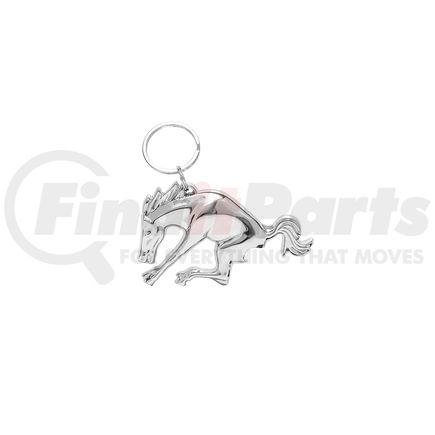 99102 by UNITED PACIFIC - Key Chain/Bottle Opener - Chrome Bucking Horse