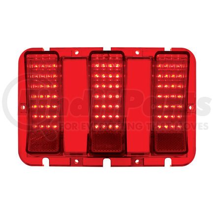 110106 by UNITED PACIFIC - Tail Light Lens - 84 LED Sequential, for 1967-1968 Ford Mustang