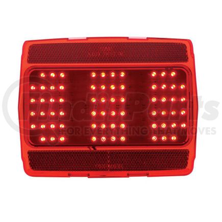 110105 by UNITED PACIFIC - Tail Light Lens - 68 LED Sequential, for 1964-1/2-1966 Ford Mustang