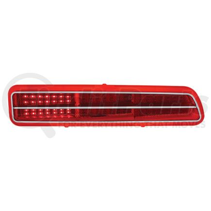 110109 by UNITED PACIFIC - Tail Light Lens - 84 LED, with Sequential Feature, for 1969 Chevy Camaro