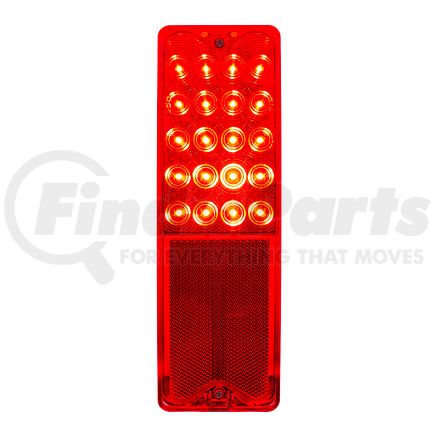 110214 by UNITED PACIFIC - Tail Light - 20 LED Sequential, for 1967-1972 Chevy and GMC Fleetside Truck