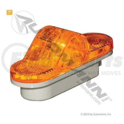 571.LG601A by AUTOMANN - Turn Signal, 6 in., Oval, Midship, Amber