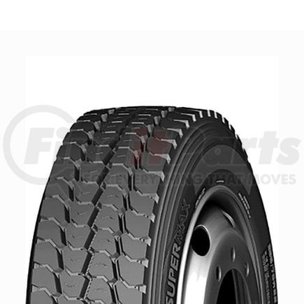 MTR7502ZC by SUPERMAX TIRES - HCC1-Plus Tire - 11R24.5, 149/146L, 43.5" Overall Tire Diameter