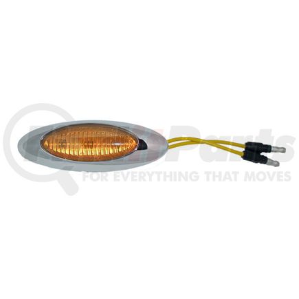 00212704 by PANELITE - LITE - M5 AMBER LED W/.180 BULLETS & BEZEL