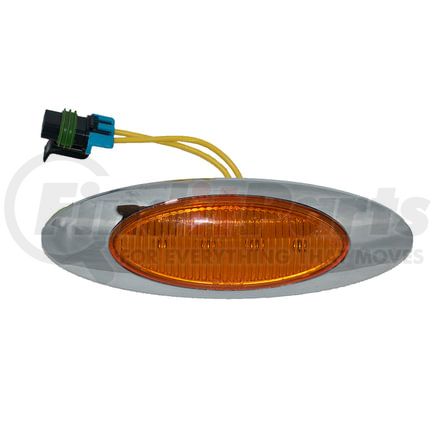 00212345 by PANELITE - LITE - M1 AMBER LED W/ PACKARD PLUG & BEZEL