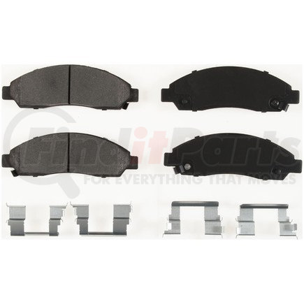 D1039 by BENDIX - CQ Disc Pad Set