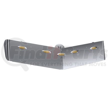 10731116 by PANELITE - VISOR-PB 579 ULTRALOFT '18+ W/M1 AMBER (5) OEM REPLACEMENT