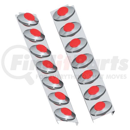 10742350 by PANELITE - AIR CLEANER LITE BAR PAIR PB 367 SFA/389 LH/SH '16+ REAR STD W/M3 RED LED (7)