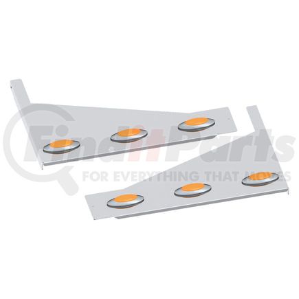 10962529 by PANELITE - EXTENSION SKIRT PAIR PB 379/389 LH/SH FOR 44/58/72 LONG, W/M5 AMBER LED (3)