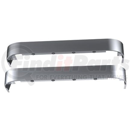 10982959 by PANELITE - SLEEPER SKIRT PAIR PB 389 SH '18+ 44" LONG,  W/ 3/4" RND CLEAR UNDERLIT LED (4)