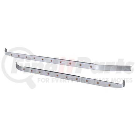 10982978 by PANELITE - SLEEPER SKIRT PAIR PB 567/579 58" W/EXT UND BODY EXH W/ 3/4" RD AMBER LED (10)