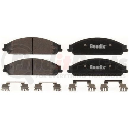 D1070CT by BENDIX - CT3 Disc Pad Set
