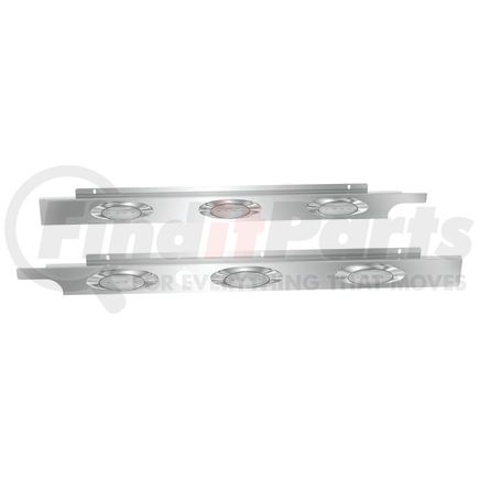 10992214 by PANELITE - CAB SKIRT PAIR PB 579/567 LH SBA 3" WIDE W/M1 AMBER CLEAR LED (3) W/BH
