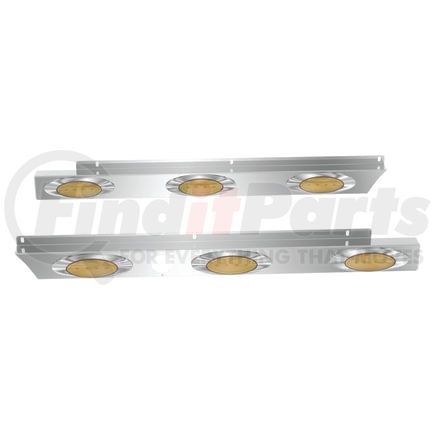 10992217 by PANELITE - CAB SKIRT PAIR PB 579 SH 2.5" WIDE W/M1 AMBER LED (3) W/BH