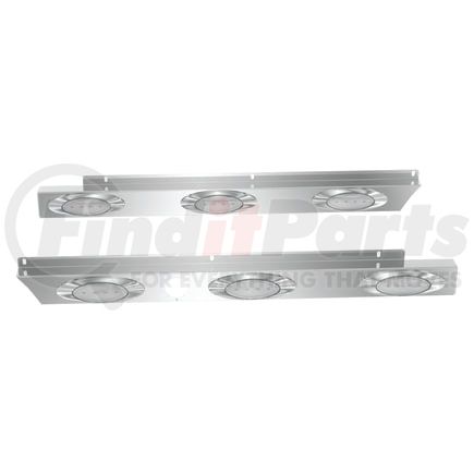 10992218 by PANELITE - CAB SKIRT PAIR PB 579 SH 2.5" WIDE W/M1 AMBER CLEAR LED (3) W/BH