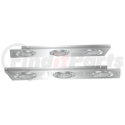 10992224 by PANELITE - CAB SKIRT PAIR PB 579 SH CAB EXH 3" WIDE W/M1 AMBER CLEAR LED (3) W/BH