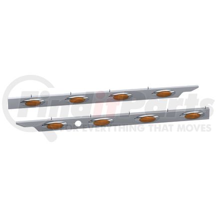 10992245 by PANELITE - SKIRT-CAB, PB 367 SBA '18+ 3" WIDE W/M1 AMBER-LED (4)