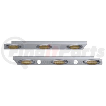 10992253 by PANELITE - CAB PANEL PAIR PB 579 ULTRALOFT SHORT HOOD 2.5" WIDE (3) M1 LEDS W/2BH SS