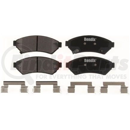 D1075CT by BENDIX - CT3 Disc Pad Set