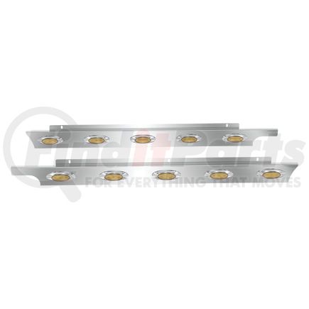 10992646 by PANELITE - CAB SKIRT PAIR PB 567 LH SBA  2.85" WIDE W/M5 AMBER LED (5) W/BH