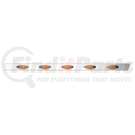 10992583 by PANELITE - CAB SKIRT PAIR PB 389 '09-'13 2.5" WIDE W/M5 AMBER LED (5) 8" SPACING