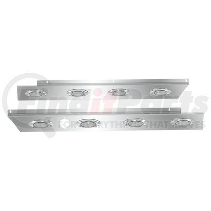 10992663 by PANELITE - CAB SKIRT PAIR PB 579 SH CAB EXH 3" WIDE W/M5 AMBER CLEAR LED (4) W/BH