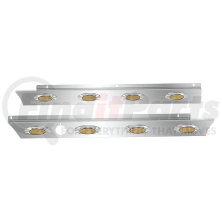 10992676 by PANELITE - CAB SKIRT PAIR PB 567 SH SBA CAB EXH 2.85" WIDE W/M5 AMBER LED (4) W/BH