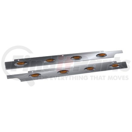 10992678 by PANELITE - CAB SKIRT PAIR PB 579 ULTRALOFT 2.5" WIDE W/M5 AMBER LED (4)