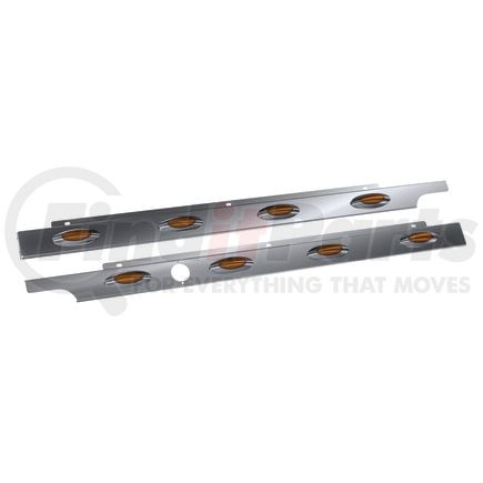 10992680 by PANELITE - CAB SKIRT PAIR PB 579 ULTRALOFT 2.5" WIDE W/M5 AMBER LED (4) W/BH