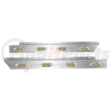 10992660 by PANELITE - CAB SKIRT PAIR PB 579 SH CAB EXH 3" WIDE W/M5 AMBER LED (4)