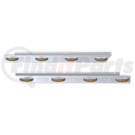 10992684 by PANELITE - CAB PANEL PAIR PB 579 ULTRALOFT SHORT HOOD 2.5" WIDE (4) M5 LEDS SS