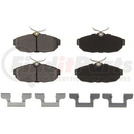 D1082 by BENDIX - CQ Disc Pad Set