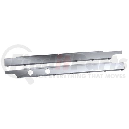 10992977 by PANELITE - CAB SKIRT PAIR PB 579 LH 2.5" WIDE W/ 3/4" RD CLEAR UNDERLIT LED (7) W/2BH