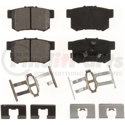 D1086 by BENDIX - CQ Disc Pad Set