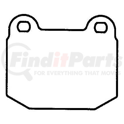 D109 by BENDIX - DISC PAD PKG