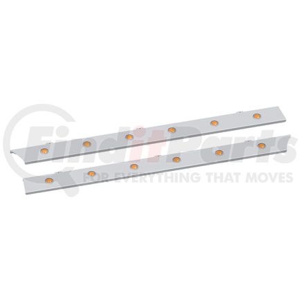 10996917 by PANELITE - CAB SKIRT PAIR PB 567 SFA W/ 3/4" RD AMBER LED (6)