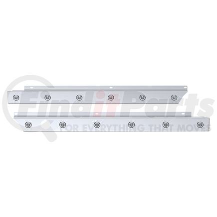 10996938 by PANELITE - CAB PANEL PAIR PB 579 ULTRALOFT SHORT HOOD (6) 3/4" RD CLEAR LEDS W/BH SS