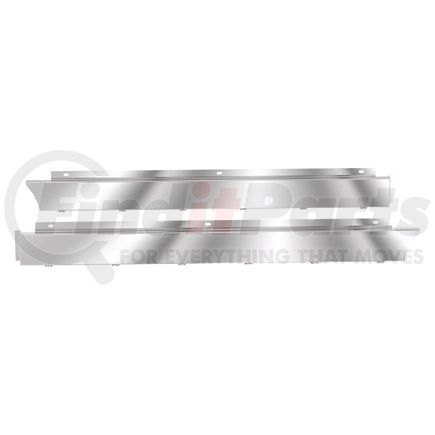 10997903 by PANELITE - SKIRT - CAB, PB 567 SFA '22+ CAB EXHAUST W/ 3/4" RD CLEAR UNDERLIT LEDS (6)