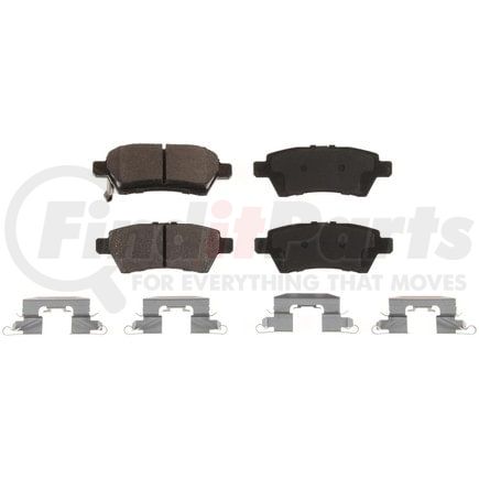 D1101 by BENDIX - CQ Disc Pad Set
